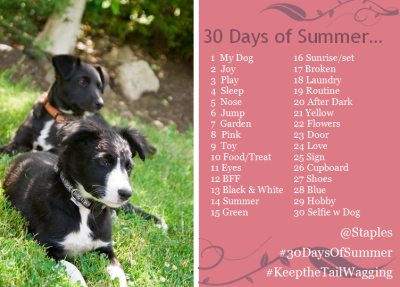 #30daysofSummer photo challenge requirement