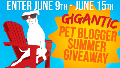 Gigantic Pet Blogger Giveaway