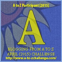 A to Z Challenge "A" Badge