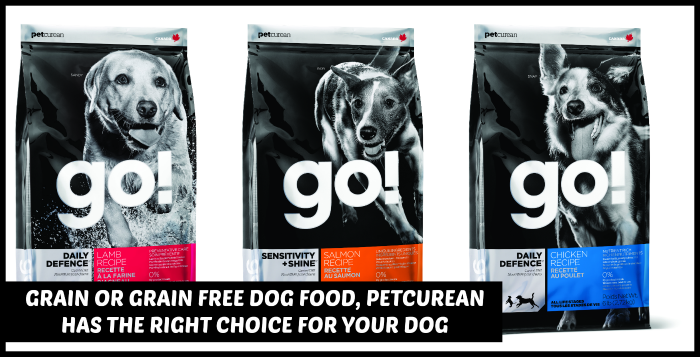 Grain or Grain Free Dog Food, Petcurean Has Your Choice